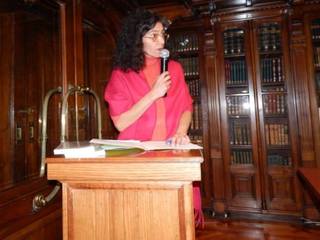 La investigadora Lucía Abello