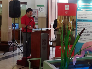 Francisco Urra, Curador del Área de Entomología del MNHN