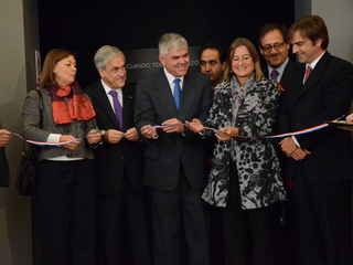 Ceremonia de reapertura del MNHN