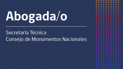 Imagen de Concurso Abogado/a para el Consejo de Monumentos Nacionales