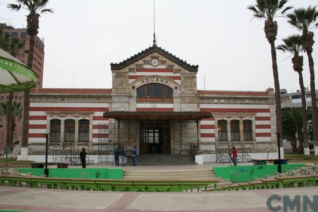 Imagen del monumento Edificio de la antigua Aduana de Arica