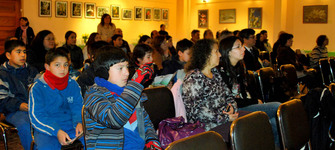 Taller patrimonial con alumnos de enseñanza básica