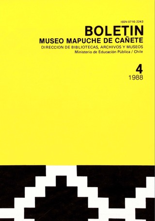 Boletín N°4 Museo Mapuche de Cañete