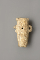 “Catarra” lítica con agujero de digitación. Audio.