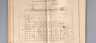 Anverso de plano serie I N°3 deformado antes del tratamiento