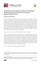 Actualización del estado de la Colección Ornitológica del Museo de Historia Natural de Concepción, Región del Biobío, Chile