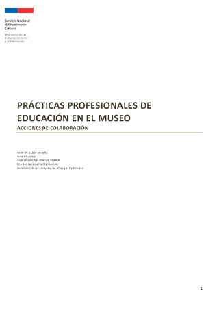 La práctica profesional como acción de colaboración