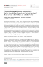 Colección Biológica del Museo Antropológico Martin Gusinde: Su relevancia para la historia natural de los canales subantárticos del Cabo de Hornos