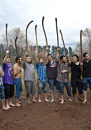 Taller educativo de palin, Museo Mapuche de Cañete