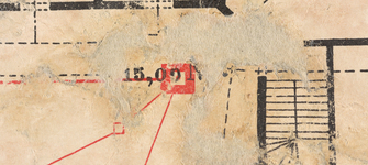 Detalle de injerto durante tratamiento