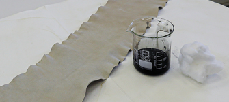 Preparación de cuero para reenlomado