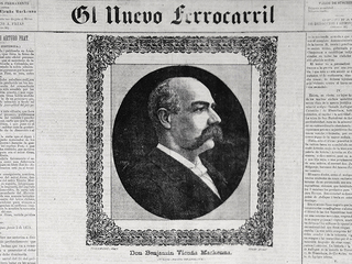 Vicuña Mackenna: reportero de El Nuevo Ferrocarril