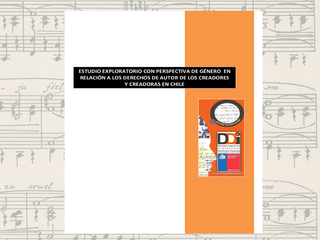 Estudio exploratorio de género