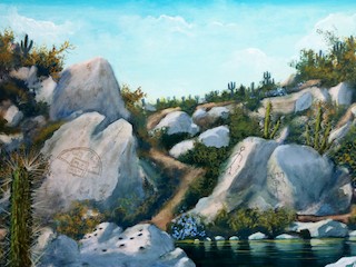 Obra de pintor Harry Boyd Rosende