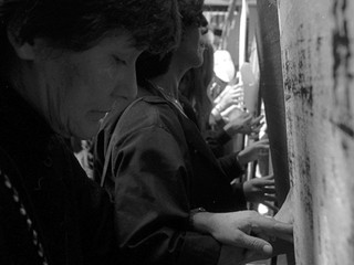 Mujeres de la Agrupación de Detenidos Desaparecidos y Ejecutados Políticos