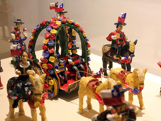 Artesanía de Lihueimo, fiesta de Cuasimodo. Colección Museo Regional de Rancagua