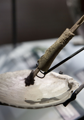 Pieza en exhibición