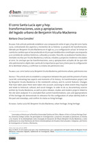 El cerro Santa Lucía ayer y hoy: transformaciones, usos y apropiaciones del legado urbano de Benjamín Vicuña Mackenna