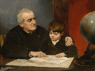 Detalle obra Cosme San Martín