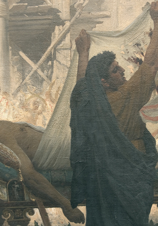 Los funerales de César: análisis iconográfico