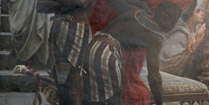 Los funerales de César (análisis iconográfico)