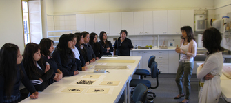 Escolares del Liceo Paula Jaraquemada. Pradenas, C. 2012