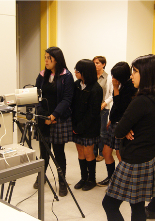 Estudiantes del Liceo Paula Jaraquemada comuna de Recoleta. Reveco, G. 2012