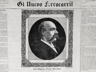 Don Benjamín Vicuña Mackenna (nuestro primer colaborador)