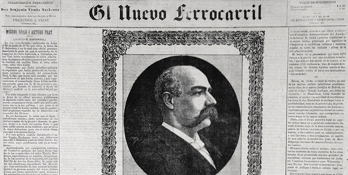 Don Benjamín Vicuña Mackenna (nuestro primer colaborador)