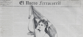 Portada alegórica triunfo de Chile