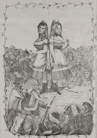 Portada de burla de los ejércitos peruano y boliviano