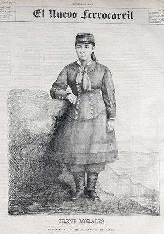 Cantinera Irene Morales