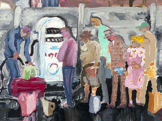 Lugares comunes. Pintura de Andrés Gana