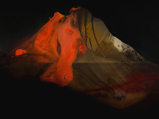 Ángela Leible, detalle Volcán Lascar