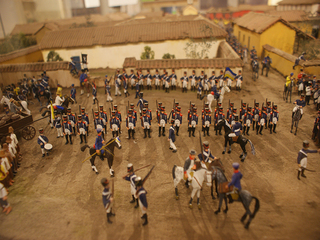  Maqueta Batalla de Rancagua. Sala Rancagua en la Independencia.