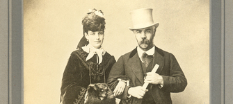 Benjamín Vicuña Mackenna y su esposa Victoria Subercaseaux