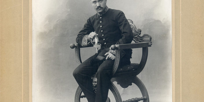 Benjamín Vicuña Subercaseaux a los 25 años