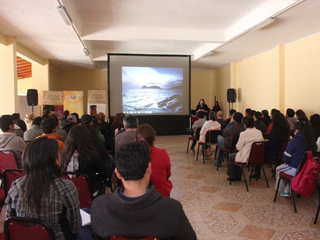 Salón Multipropósito de la CCTC de Calama. Foto gentileza de soychile