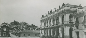 Teatro Municipal, vista hacia el oriente