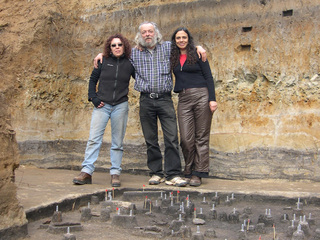 Roxana Seguel, Donald Jackson y Bernardita Ladrón de Guevara