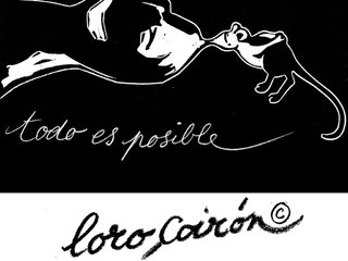 Detalle de obra de Loro Coirón