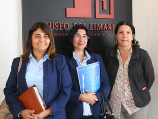 Ingrid Domínguez, Viviana Araya y Daniela Serani