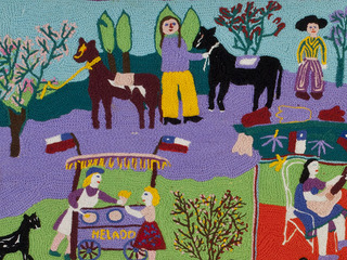 Nancy Melgarejo, Bordado Copiulemu