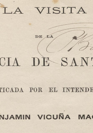 La visita de la provincia de Santiago