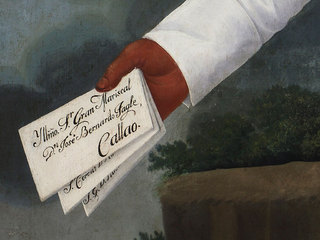 Detalle del Retrato de José Olaya