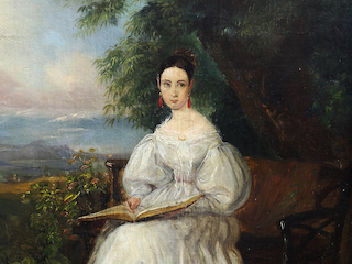 Detalle de obra en exposición