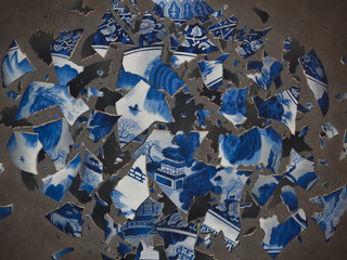 detalle de obra, Víctor Mahana.