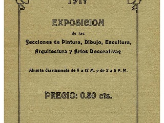 Catálogo Exposición Anual 1917