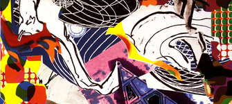 Detalle de obra Frank Stella