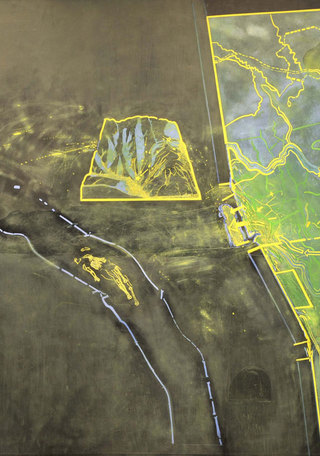 Detalle obra La quebrada del Yuro